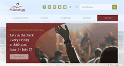 Desktop Screenshot of cityofmhk.com